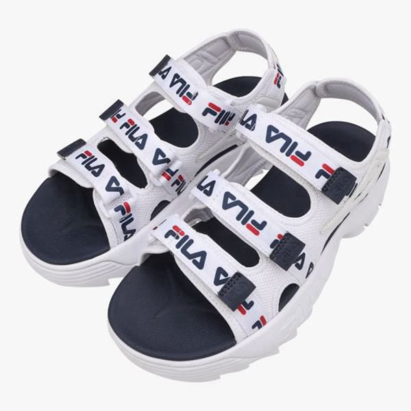 fila disruptor tapey tape white